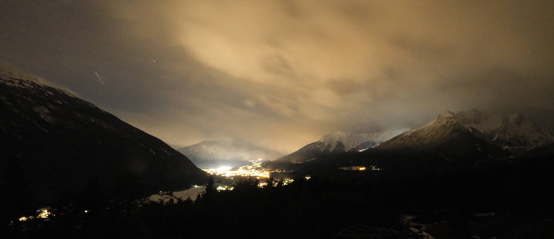 Archiv Foto Webcam Tarrenz - Blick vom Kappakreuz auf Imst