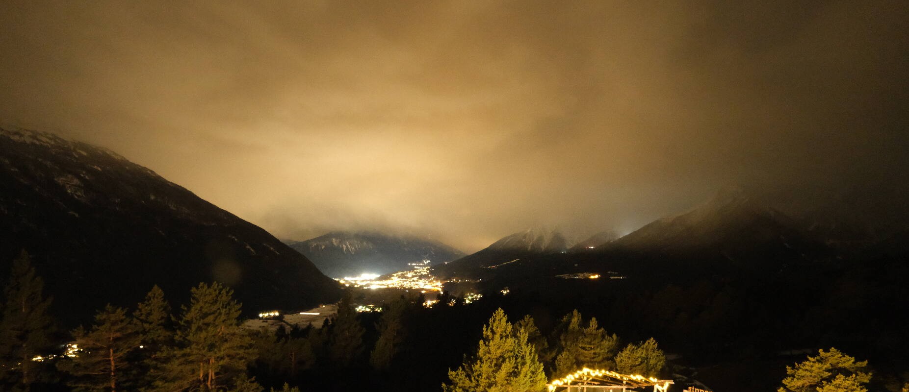 Archiv Foto Webcam Tarrenz - Blick vom Kappakreuz auf Imst