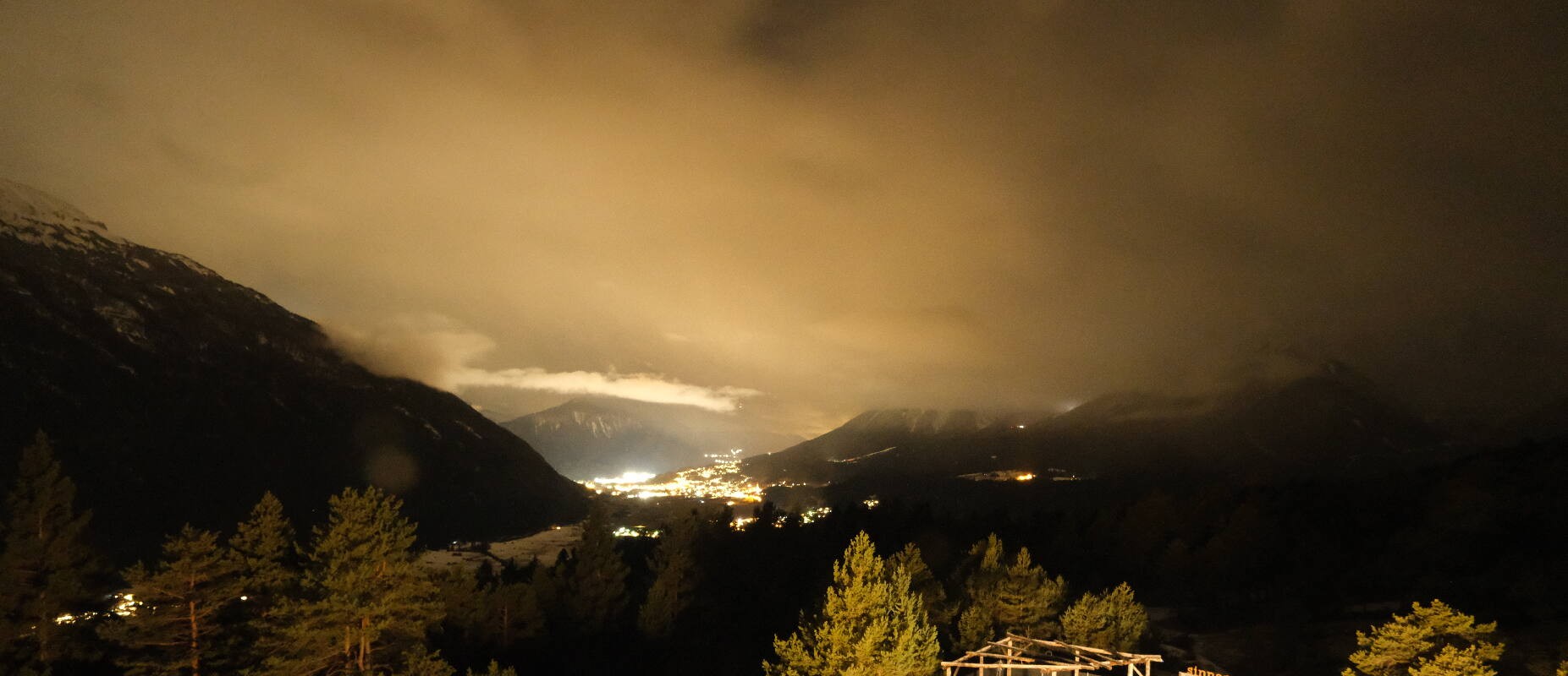 Archiv Foto Webcam Tarrenz - Blick vom Kappakreuz auf Imst