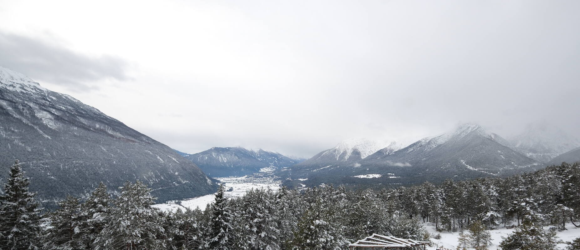 Archiv Foto Webcam Tarrenz - Blick vom Kappakreuz auf Imst