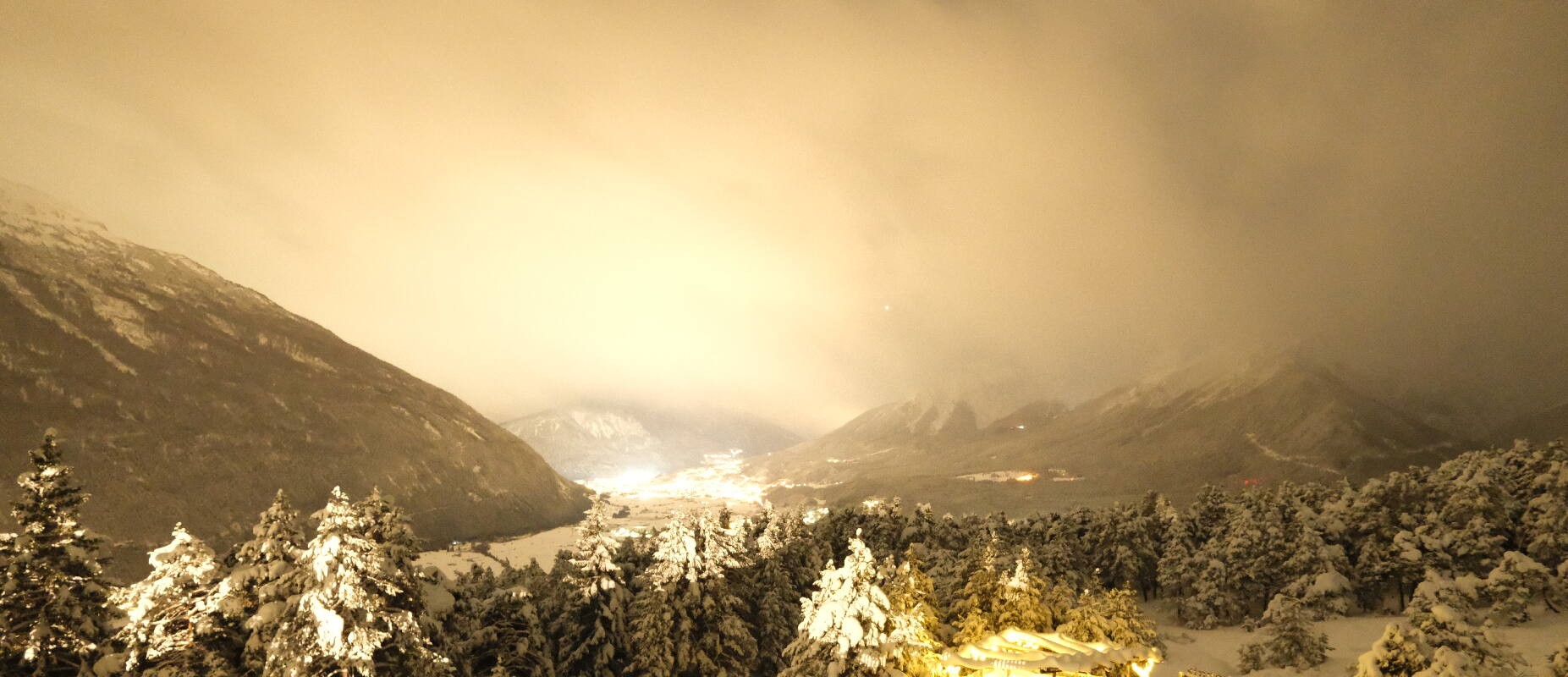 Archiv Foto Webcam Tarrenz - Blick vom Kappakreuz auf Imst