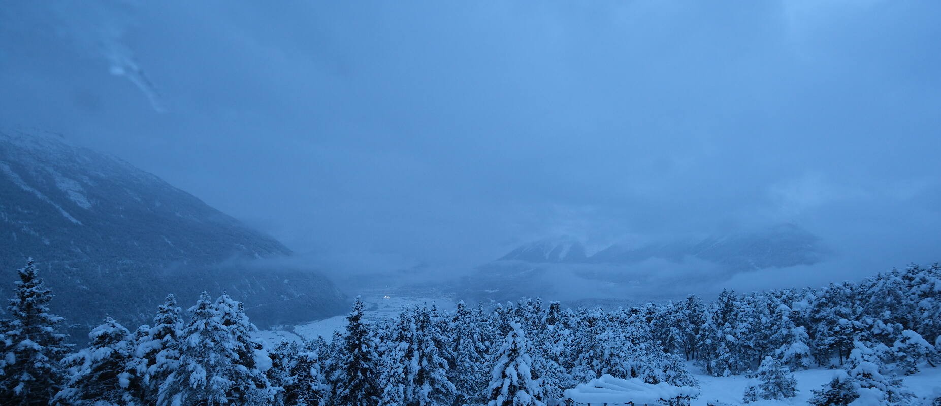 Archiv Foto Webcam Tarrenz - Blick vom Kappakreuz auf Imst