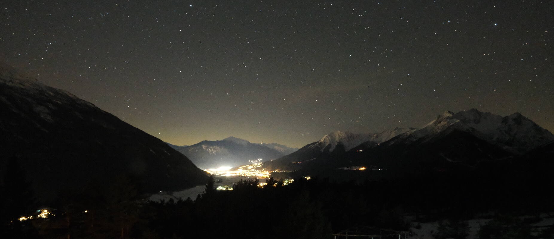 Archiv Foto Webcam Tarrenz - Blick vom Kappakreuz auf Imst