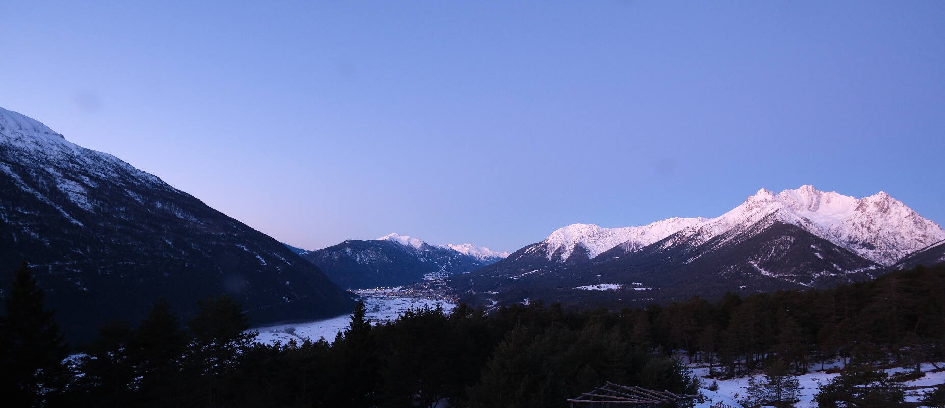 Archiv Foto Webcam Tarrenz - Blick vom Kappakreuz auf Imst