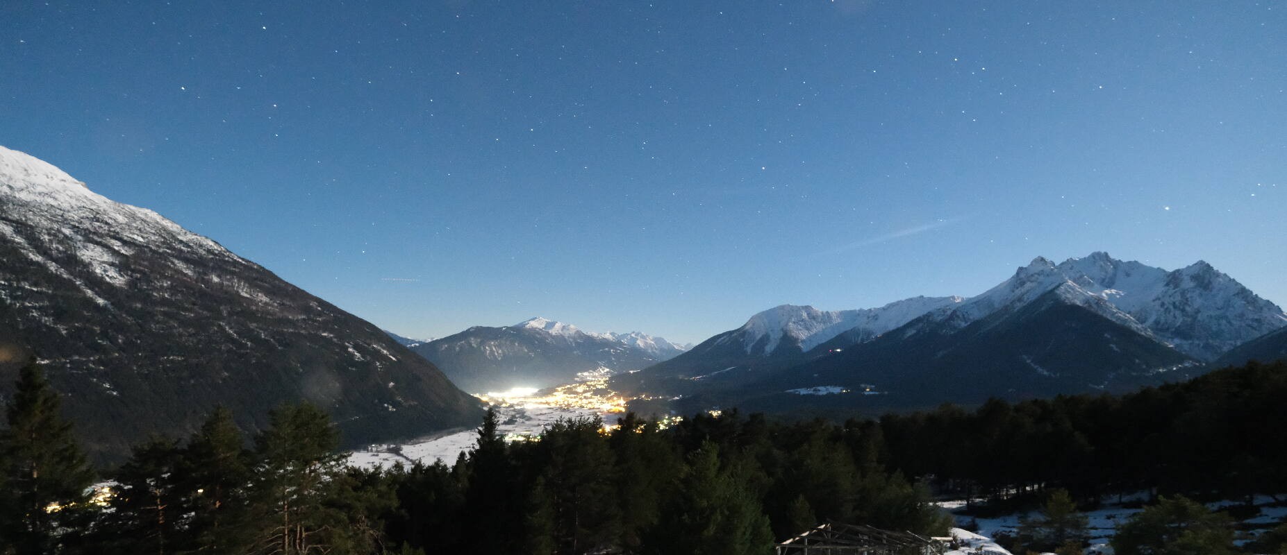 Archiv Foto Webcam Tarrenz - Blick vom Kappakreuz auf Imst