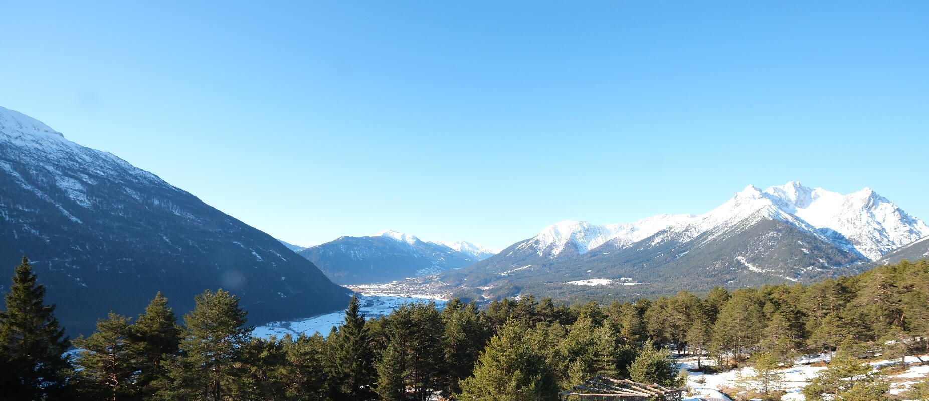 Archiv Foto Webcam Tarrenz - Blick vom Kappakreuz auf Imst