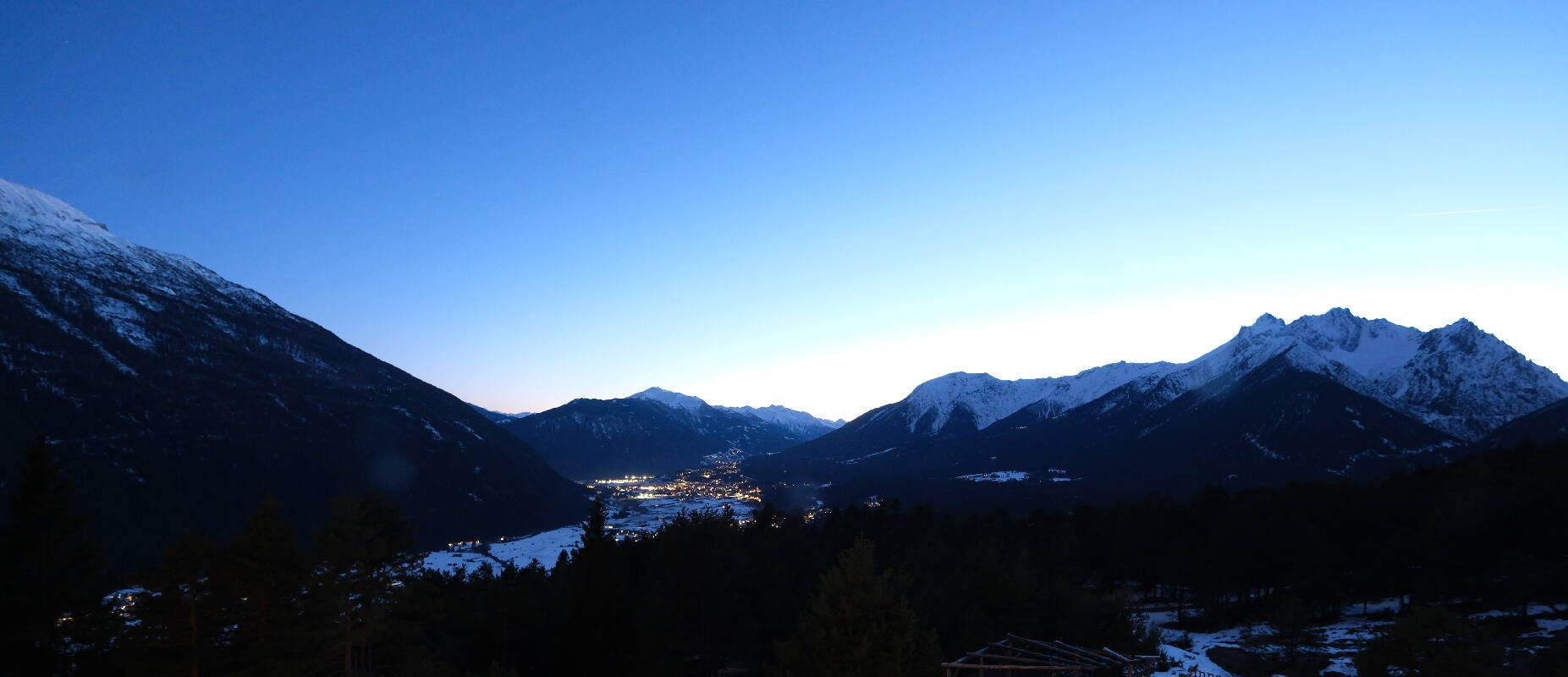 Archiv Foto Webcam Tarrenz - Blick vom Kappakreuz auf Imst