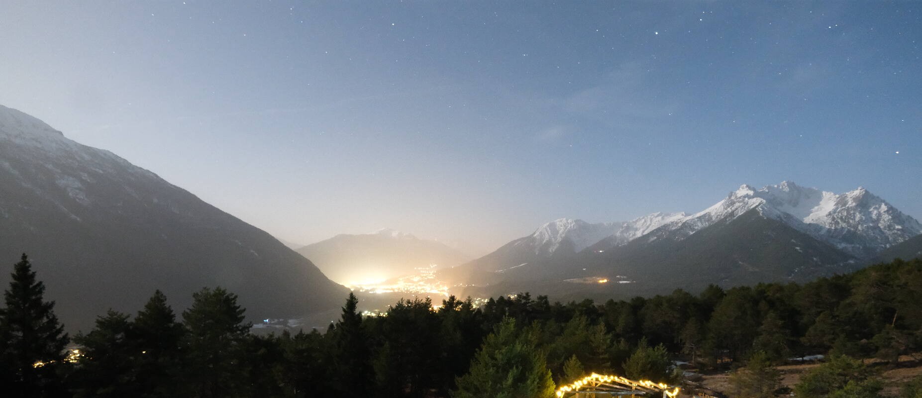 Archiv Foto Webcam Tarrenz - Blick vom Kappakreuz auf Imst