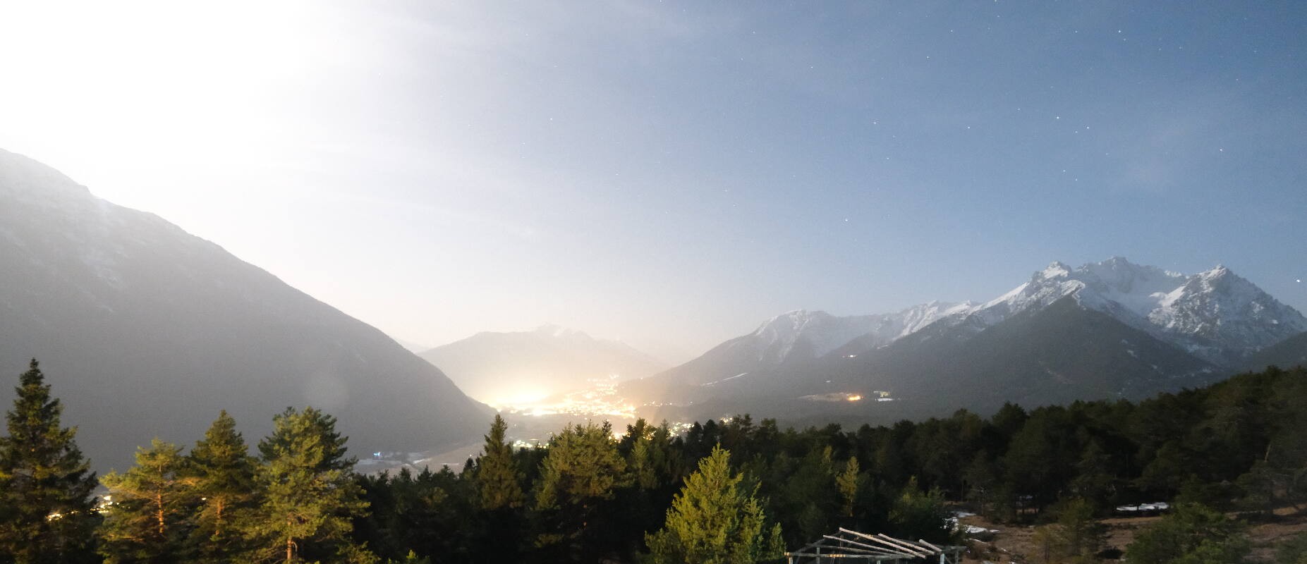 Archiv Foto Webcam Tarrenz - Blick vom Kappakreuz auf Imst