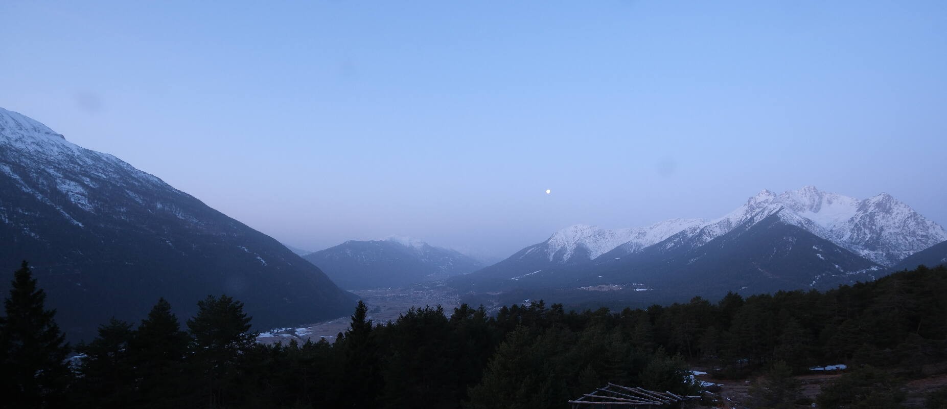 Archiv Foto Webcam Tarrenz - Blick vom Kappakreuz auf Imst