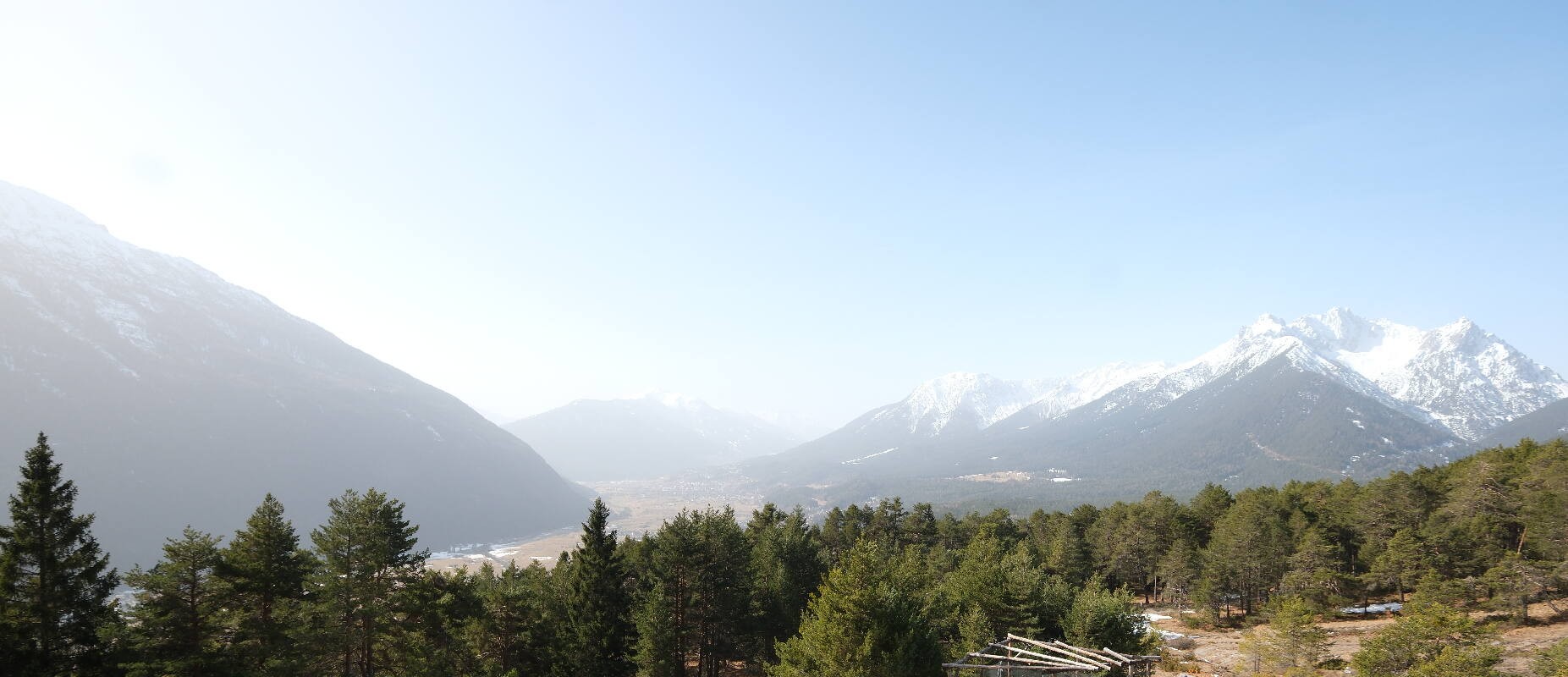 Archiv Foto Webcam Tarrenz - Blick vom Kappakreuz auf Imst