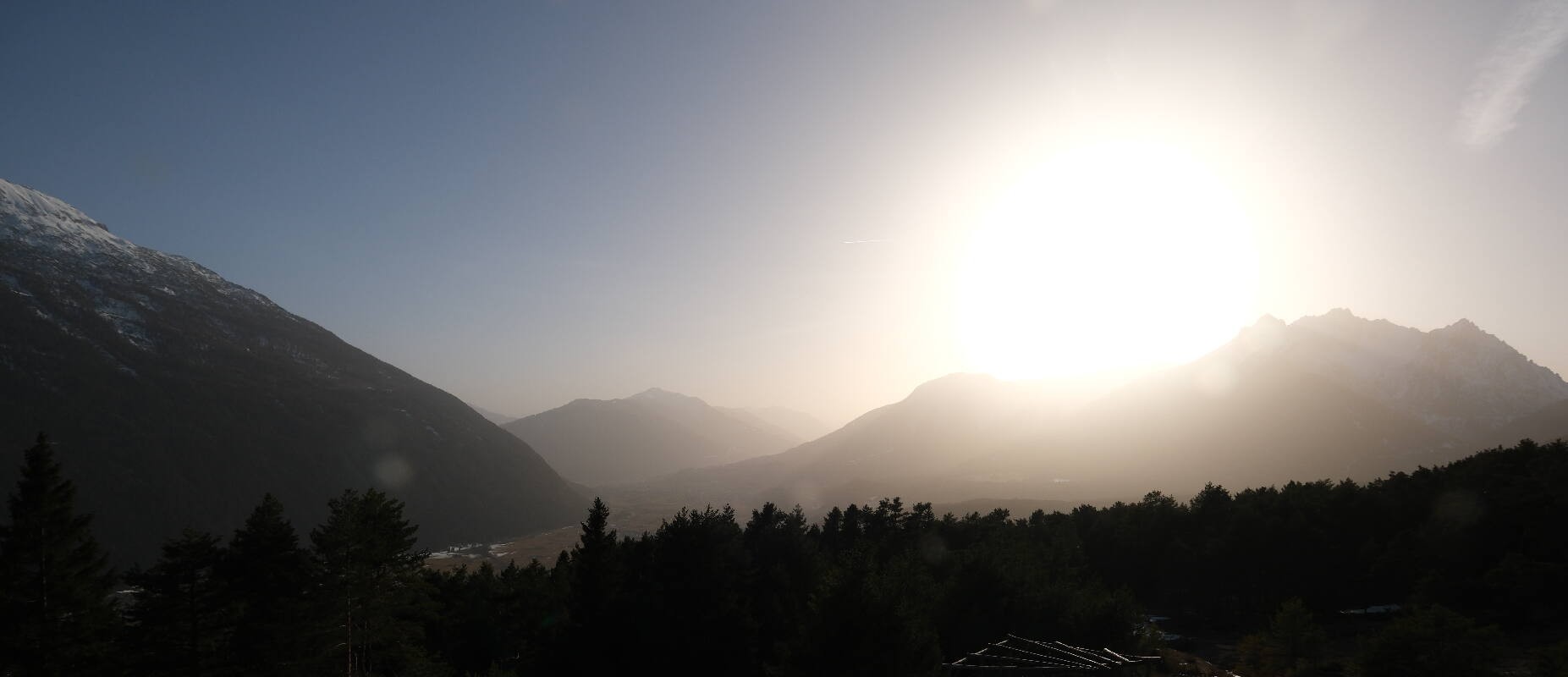 Archiv Foto Webcam Tarrenz - Blick vom Kappakreuz auf Imst