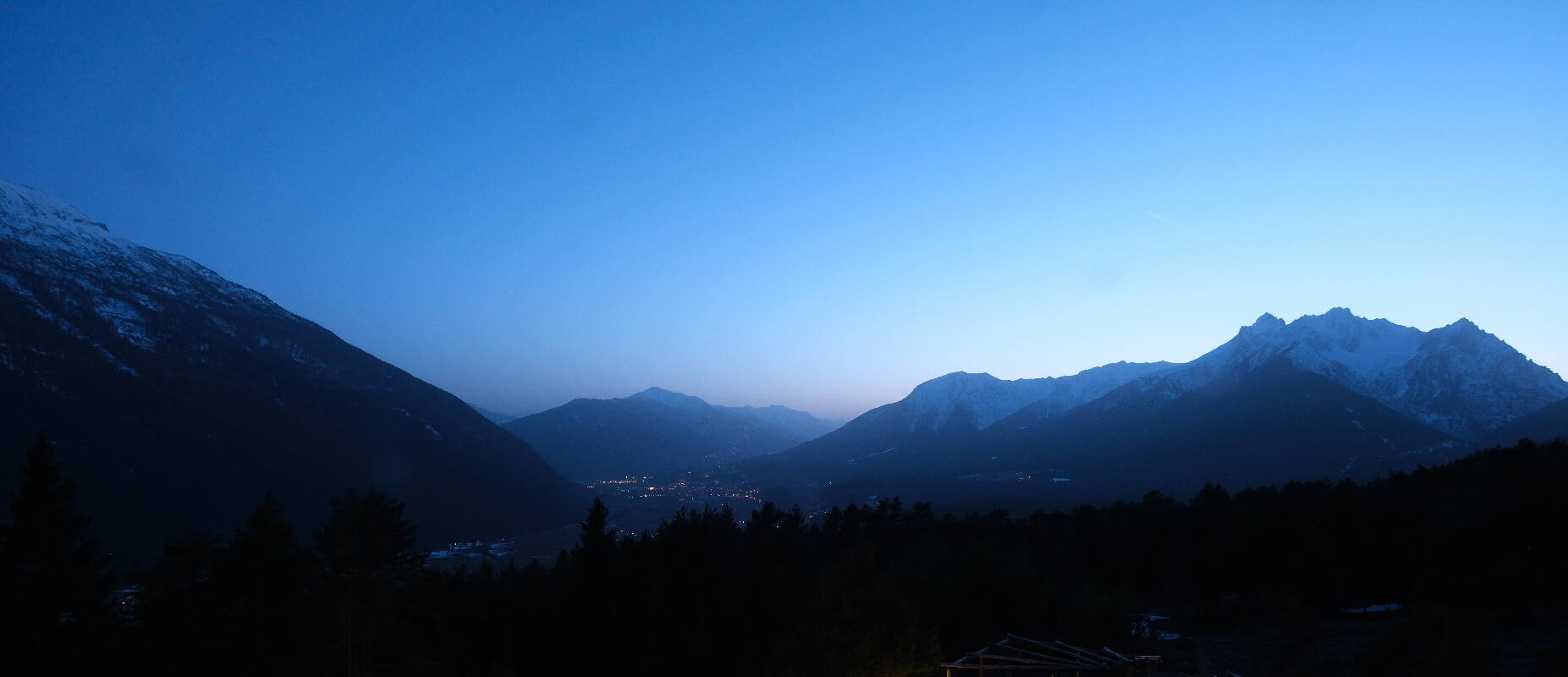 Archiv Foto Webcam Tarrenz - Blick vom Kappakreuz auf Imst