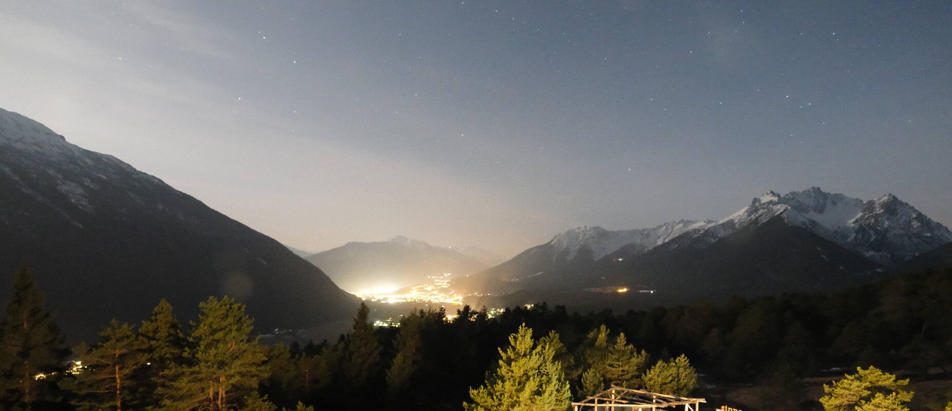 Archiv Foto Webcam Tarrenz - Blick vom Kappakreuz auf Imst