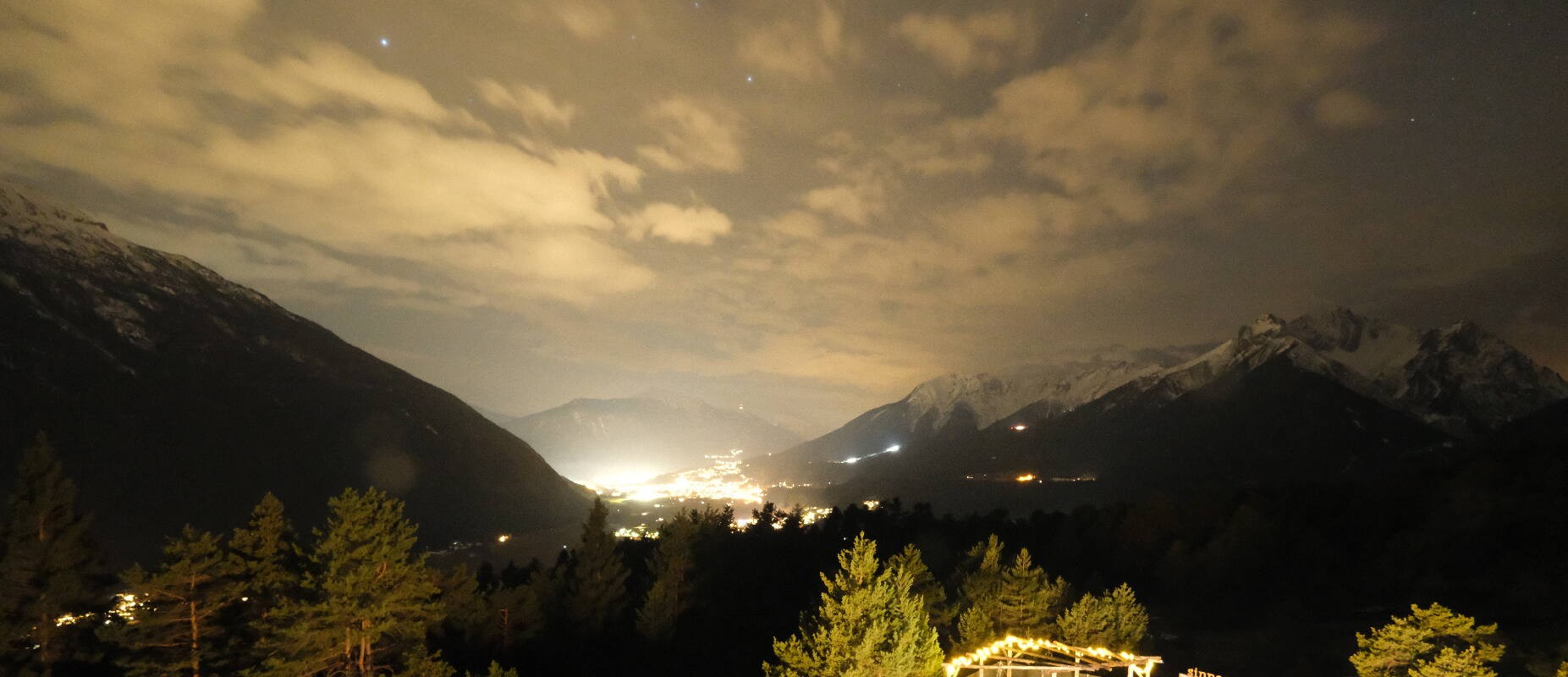 Archiv Foto Webcam Tarrenz - Blick vom Kappakreuz auf Imst