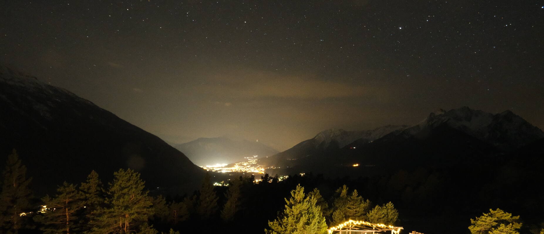 Archiv Foto Webcam Tarrenz - Blick vom Kappakreuz auf Imst