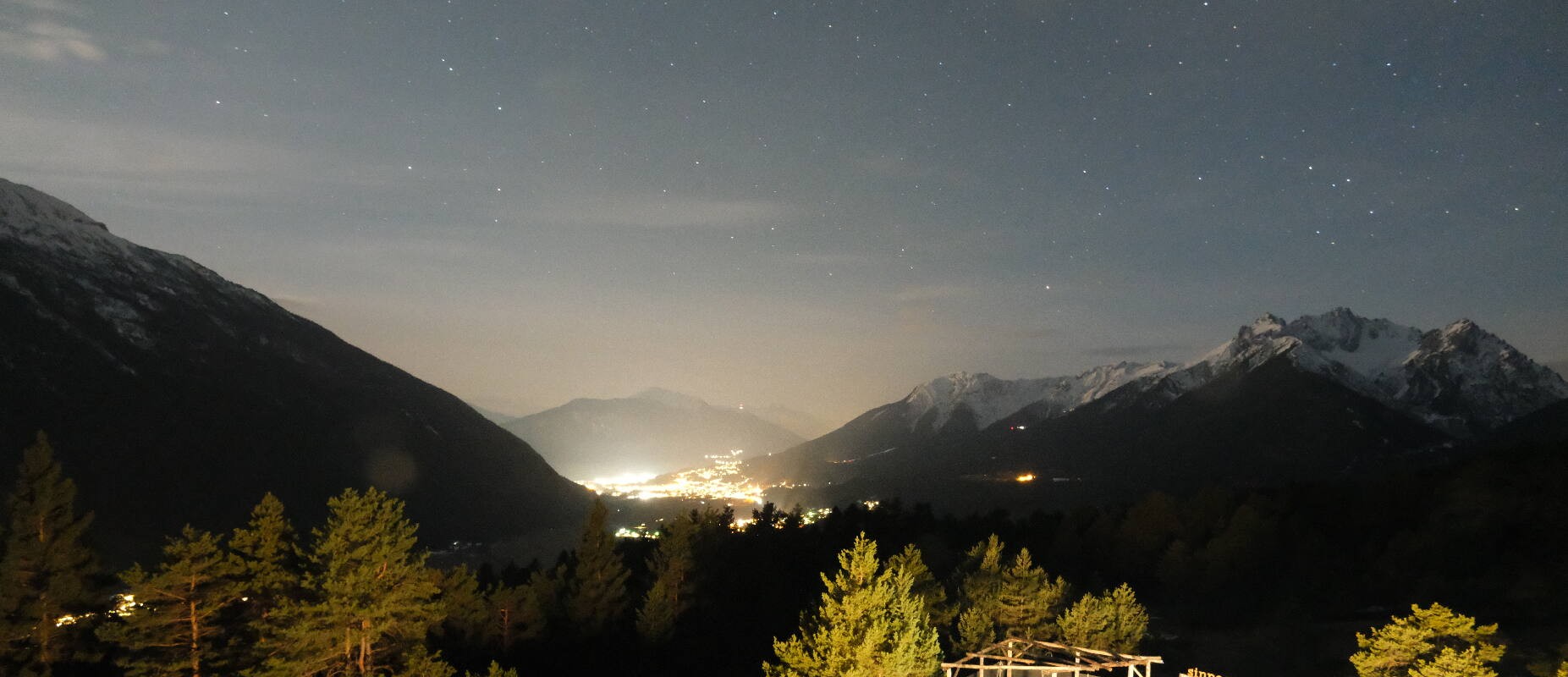 Archiv Foto Webcam Tarrenz - Blick vom Kappakreuz auf Imst