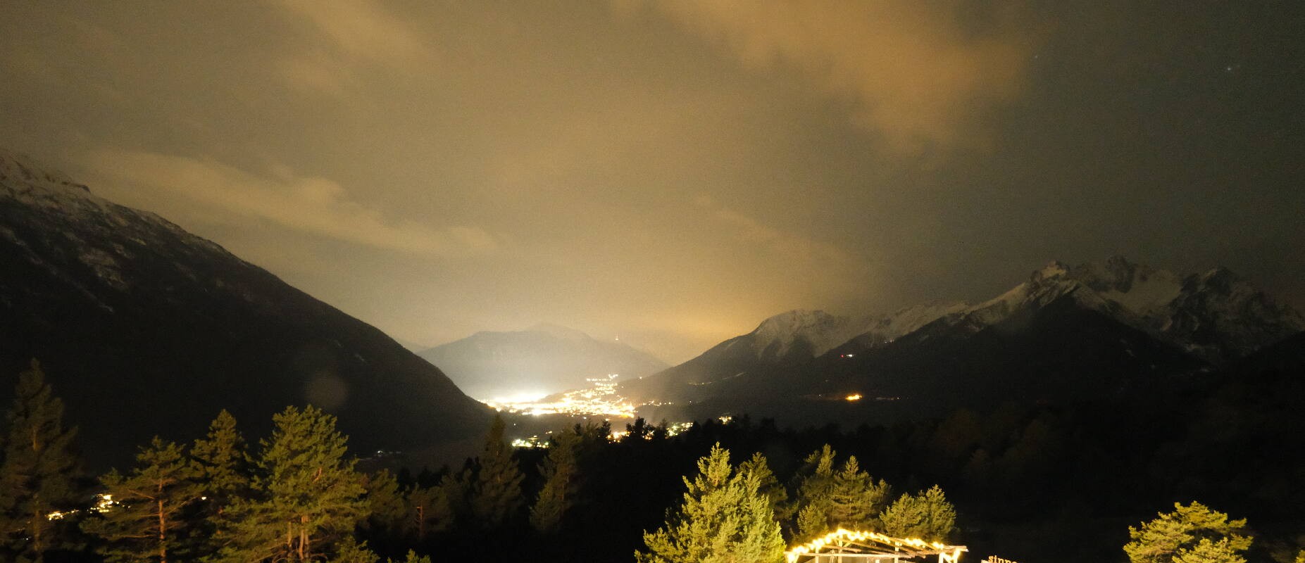 Archiv Foto Webcam Tarrenz - Blick vom Kappakreuz auf Imst