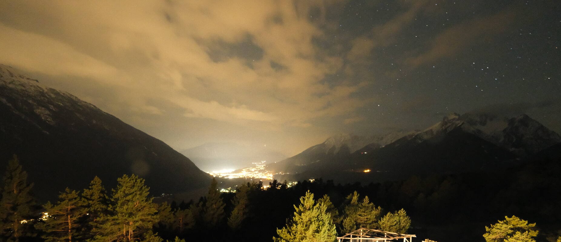 Archiv Foto Webcam Tarrenz - Blick vom Kappakreuz auf Imst