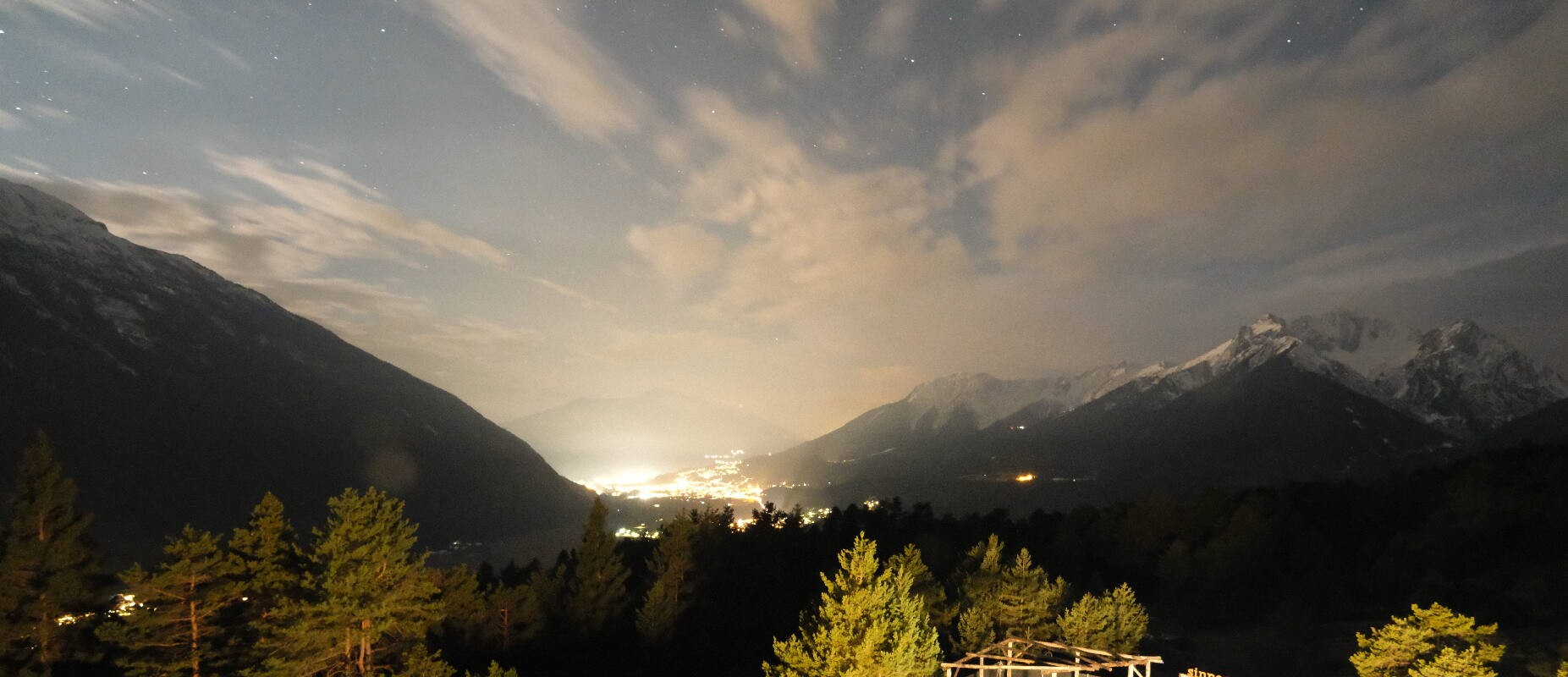 Archiv Foto Webcam Tarrenz - Blick vom Kappakreuz auf Imst