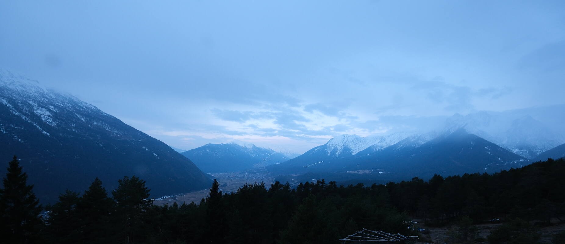 Archiv Foto Webcam Tarrenz - Blick vom Kappakreuz auf Imst