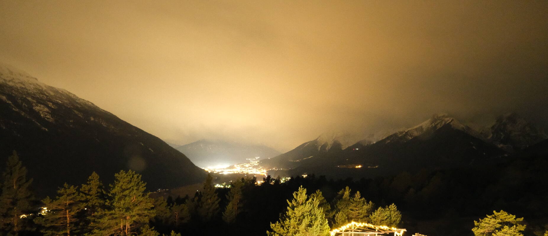 Archiv Foto Webcam Tarrenz - Blick vom Kappakreuz auf Imst