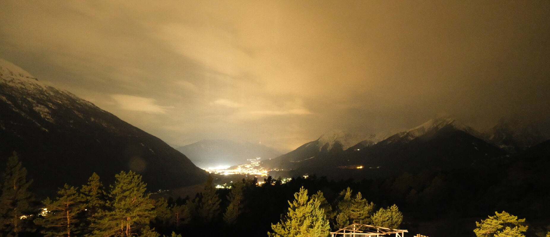 Archiv Foto Webcam Tarrenz - Blick vom Kappakreuz auf Imst