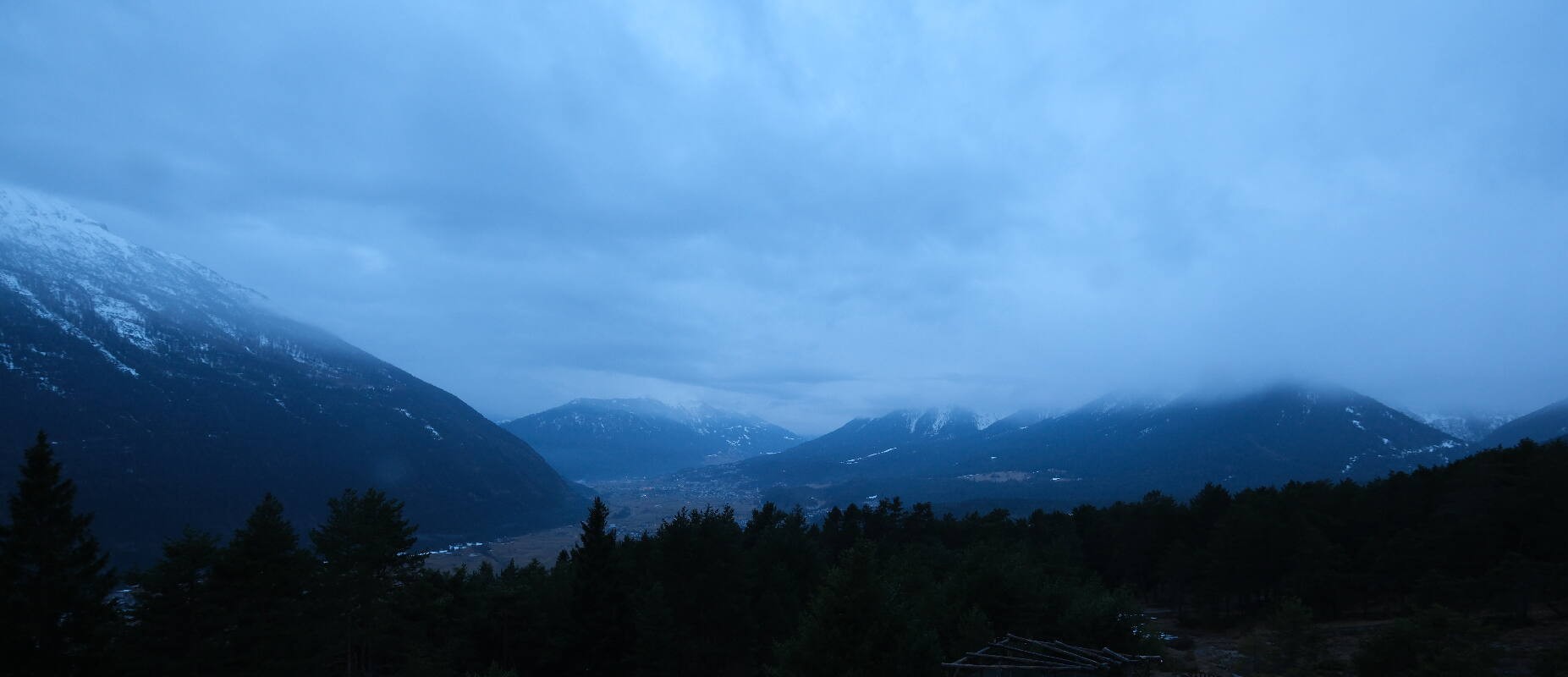 Archiv Foto Webcam Tarrenz - Blick vom Kappakreuz auf Imst