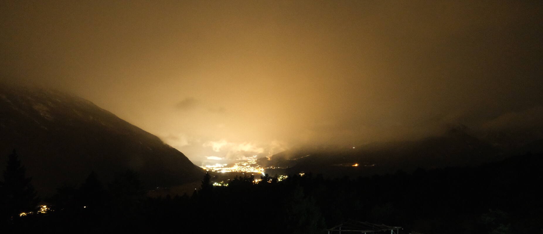 Archiv Foto Webcam Tarrenz - Blick vom Kappakreuz auf Imst