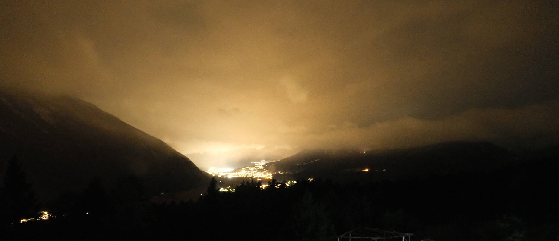 Archiv Foto Webcam Tarrenz - Blick vom Kappakreuz auf Imst