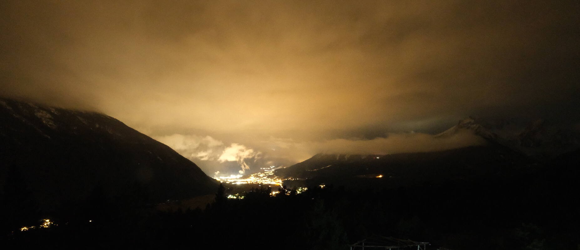 Archiv Foto Webcam Tarrenz - Blick vom Kappakreuz auf Imst