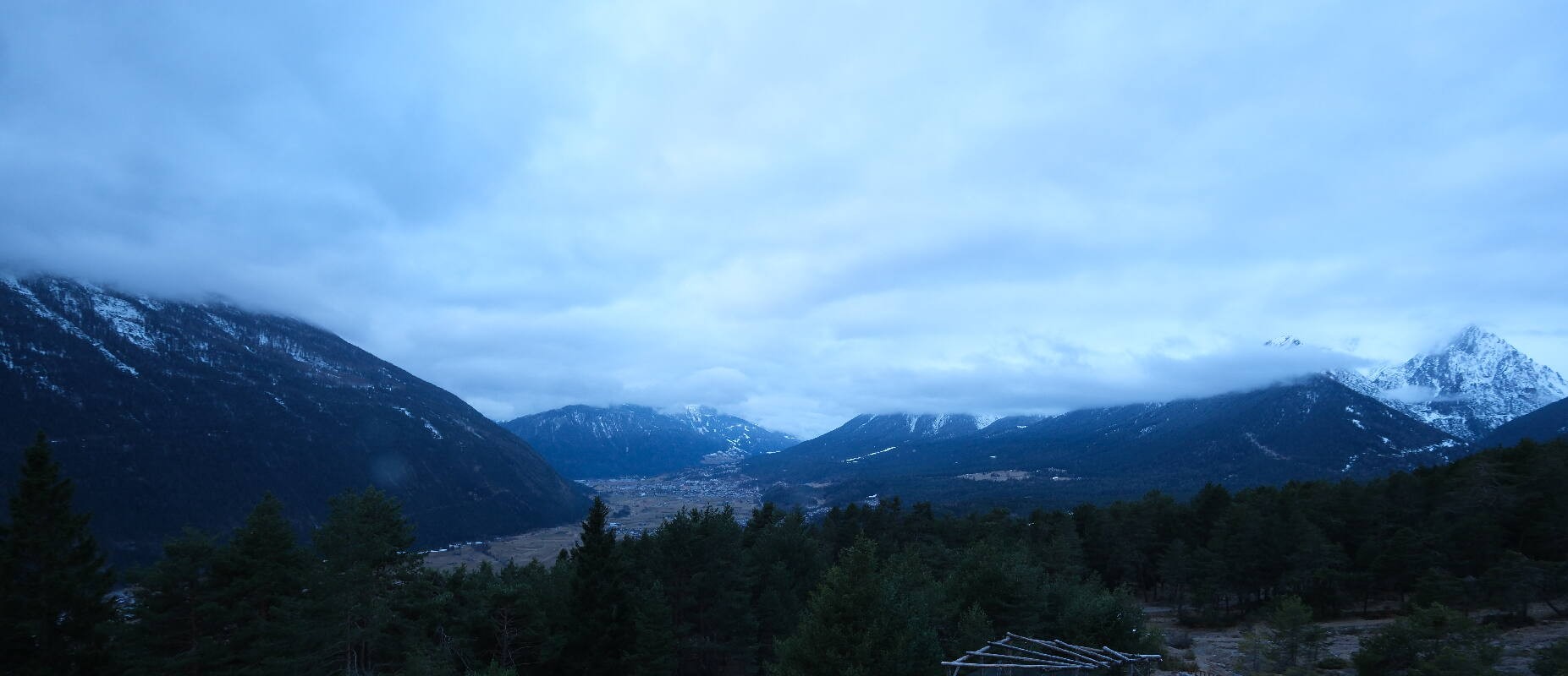 Archiv Foto Webcam Tarrenz - Blick vom Kappakreuz auf Imst