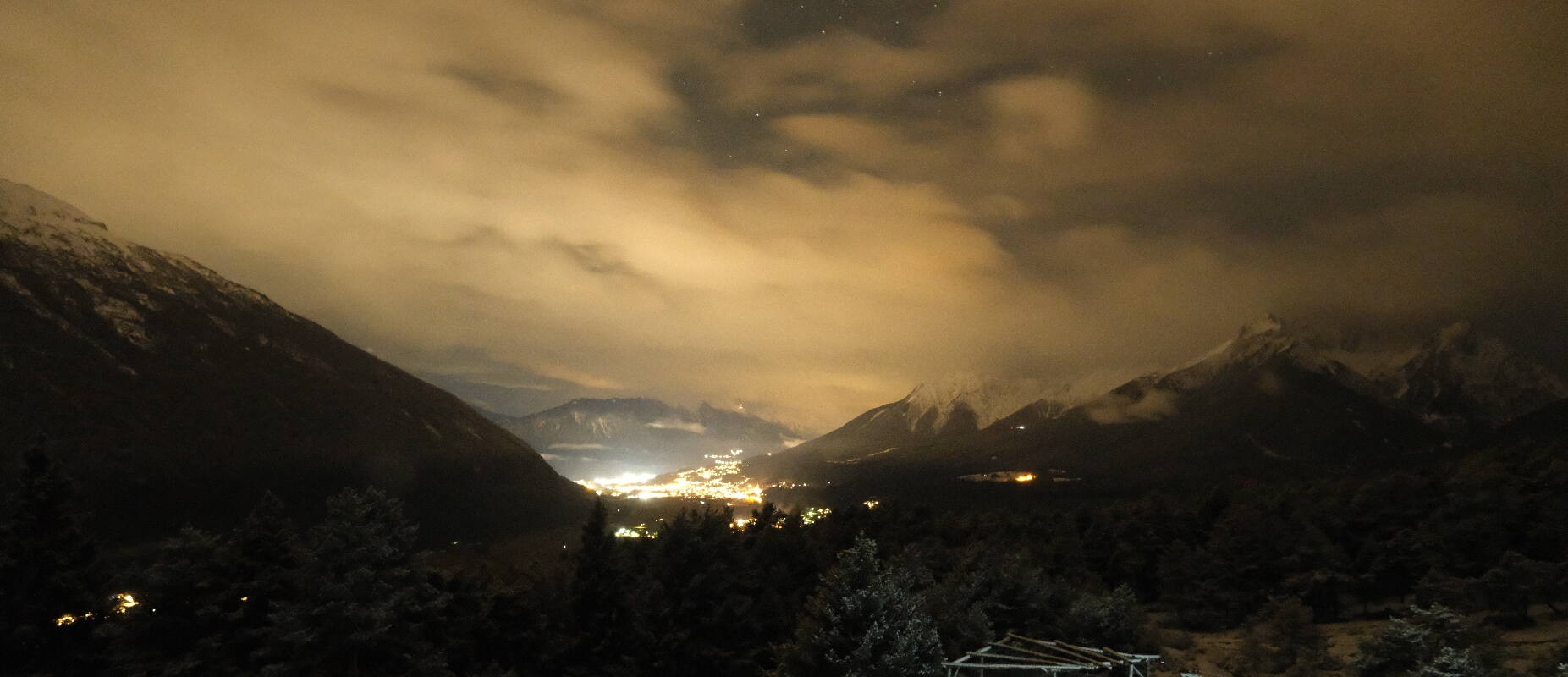 Archiv Foto Webcam Tarrenz - Blick vom Kappakreuz auf Imst