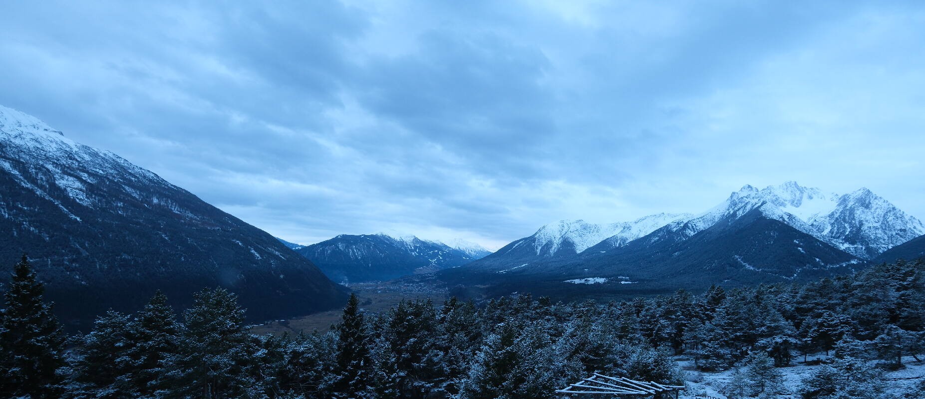 Archiv Foto Webcam Tarrenz - Blick vom Kappakreuz auf Imst