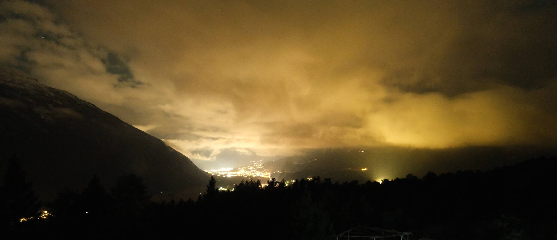 Archiv Foto Webcam Tarrenz - Blick vom Kappakreuz auf Imst