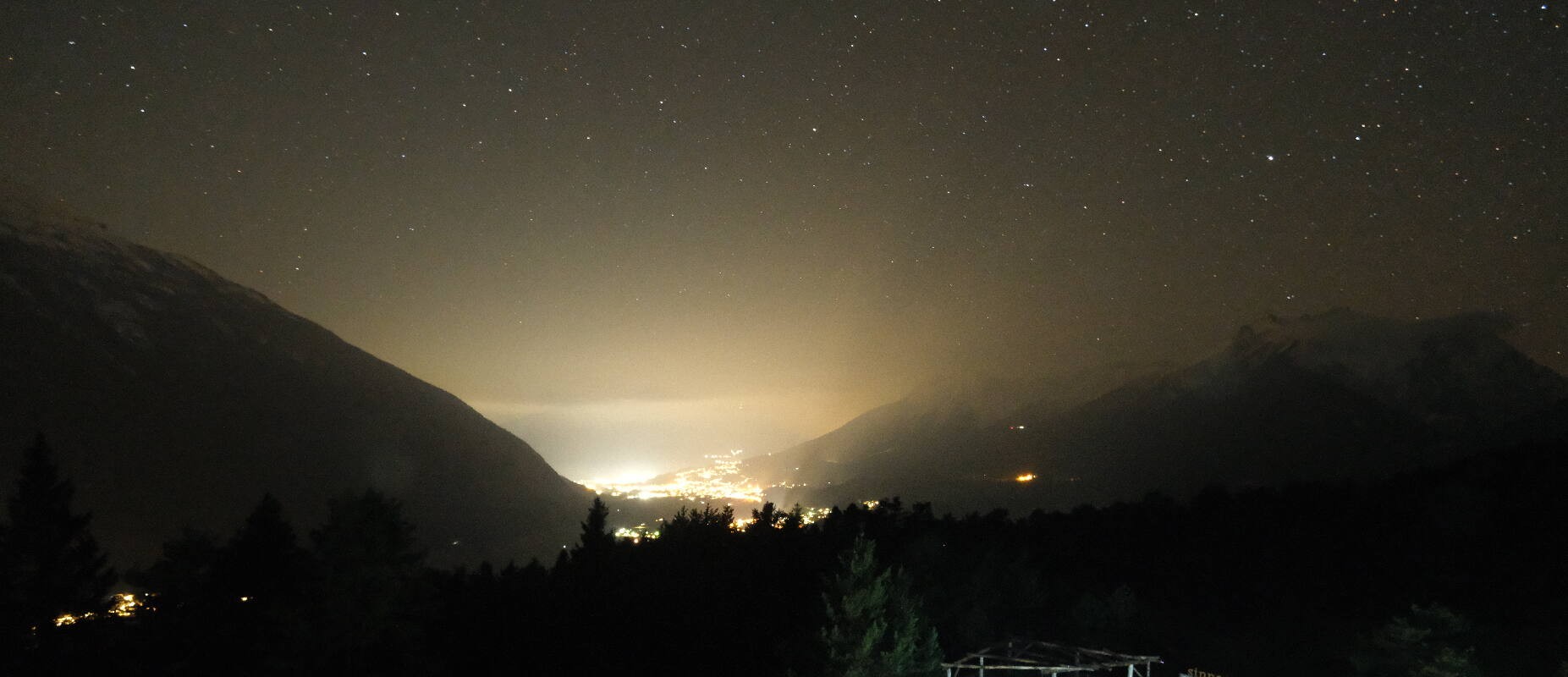 Archiv Foto Webcam Tarrenz - Blick vom Kappakreuz auf Imst