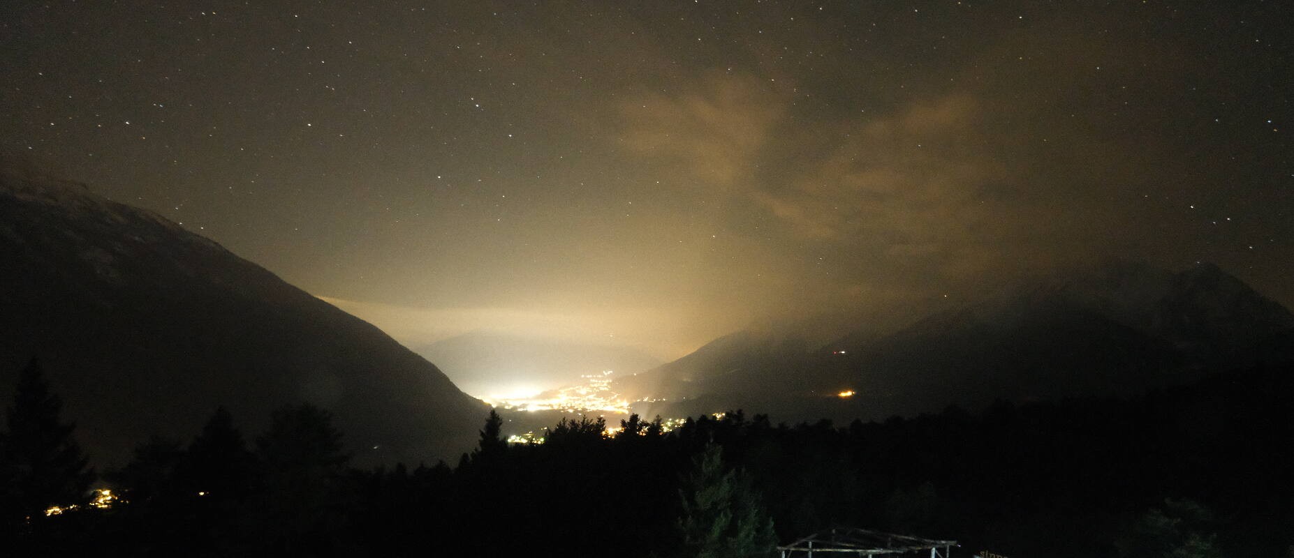 Archiv Foto Webcam Tarrenz - Blick vom Kappakreuz auf Imst