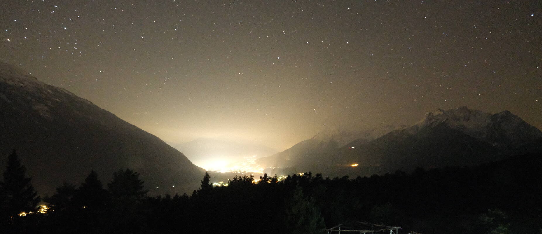 Archiv Foto Webcam Tarrenz - Blick vom Kappakreuz auf Imst