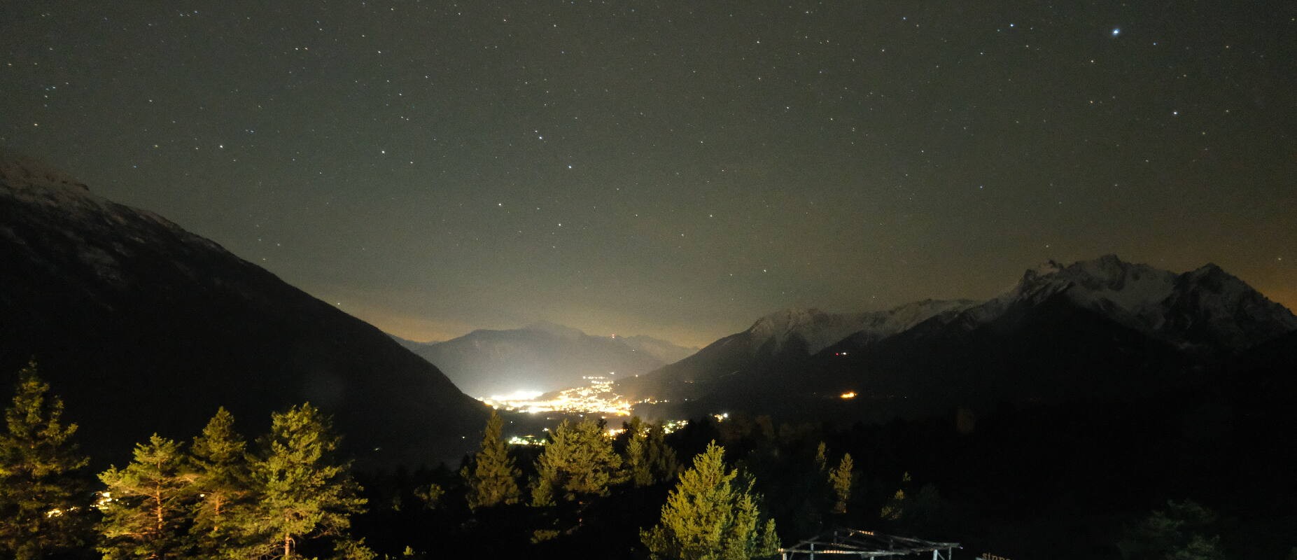 Archiv Foto Webcam Tarrenz - Blick vom Kappakreuz auf Imst