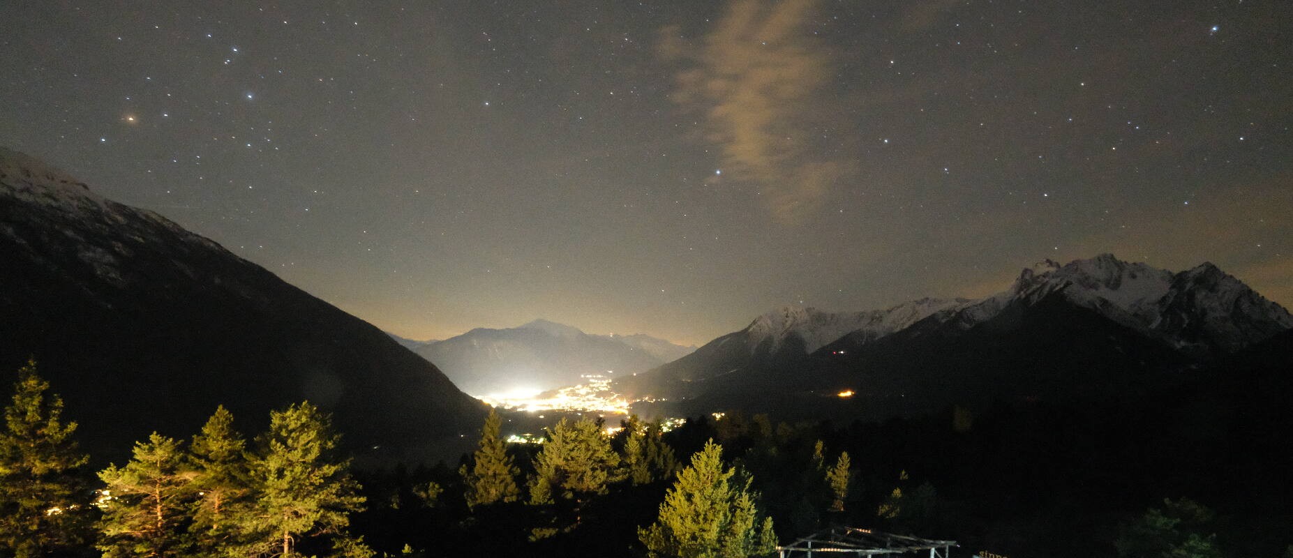 Archiv Foto Webcam Tarrenz - Blick vom Kappakreuz auf Imst