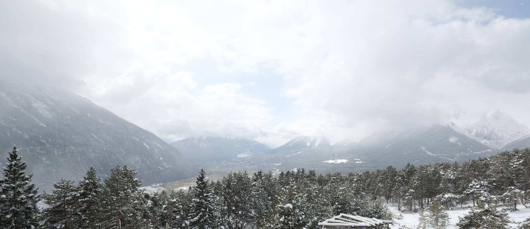 Archived image Webcam Tarrenz - View from Kappakreuz to Imst