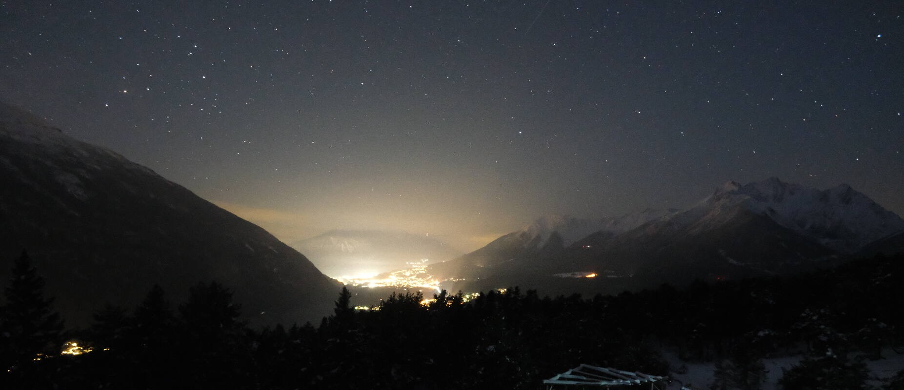 Archived image Webcam Tarrenz - View from Kappakreuz to Imst