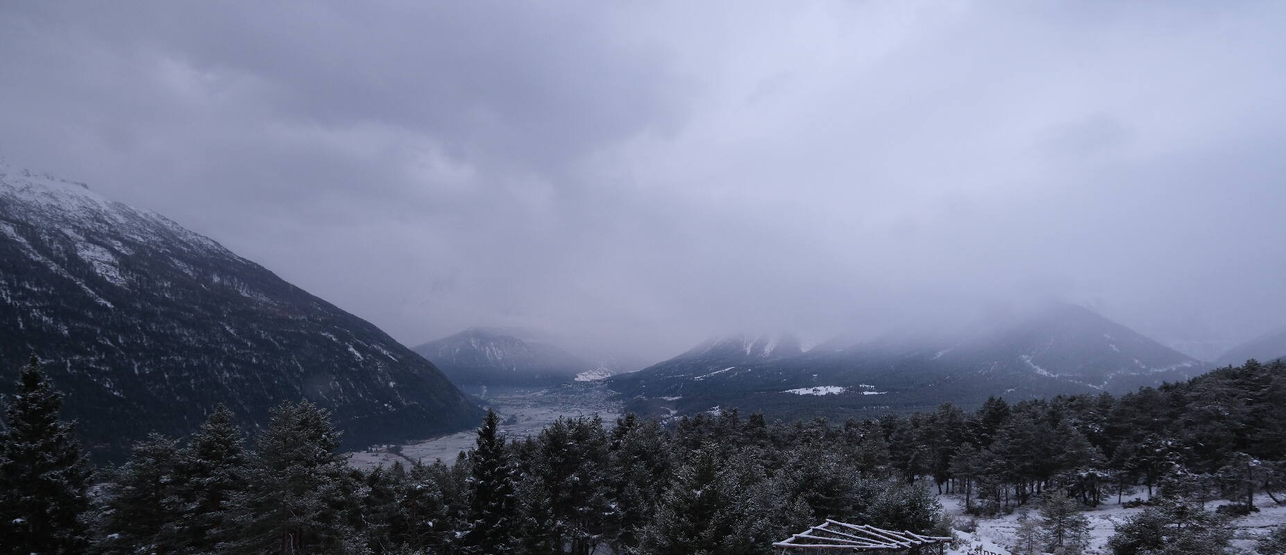 Archiv Foto Webcam Tarrenz - Blick vom Kappakreuz auf Imst