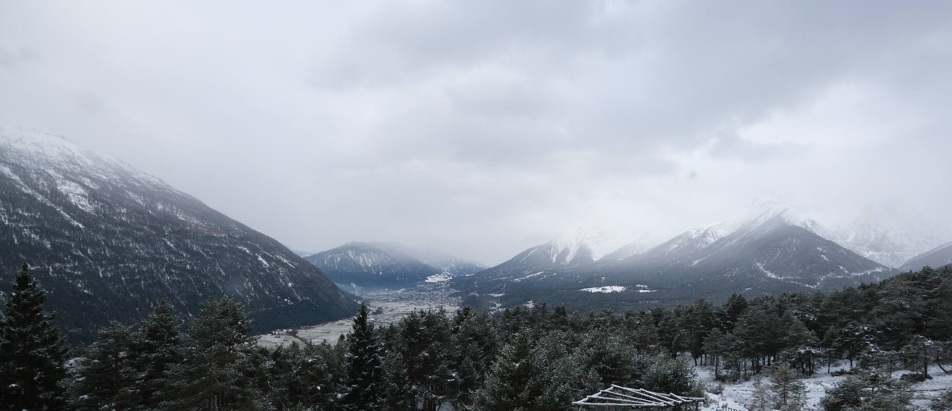 Archiv Foto Webcam Tarrenz - Blick vom Kappakreuz auf Imst