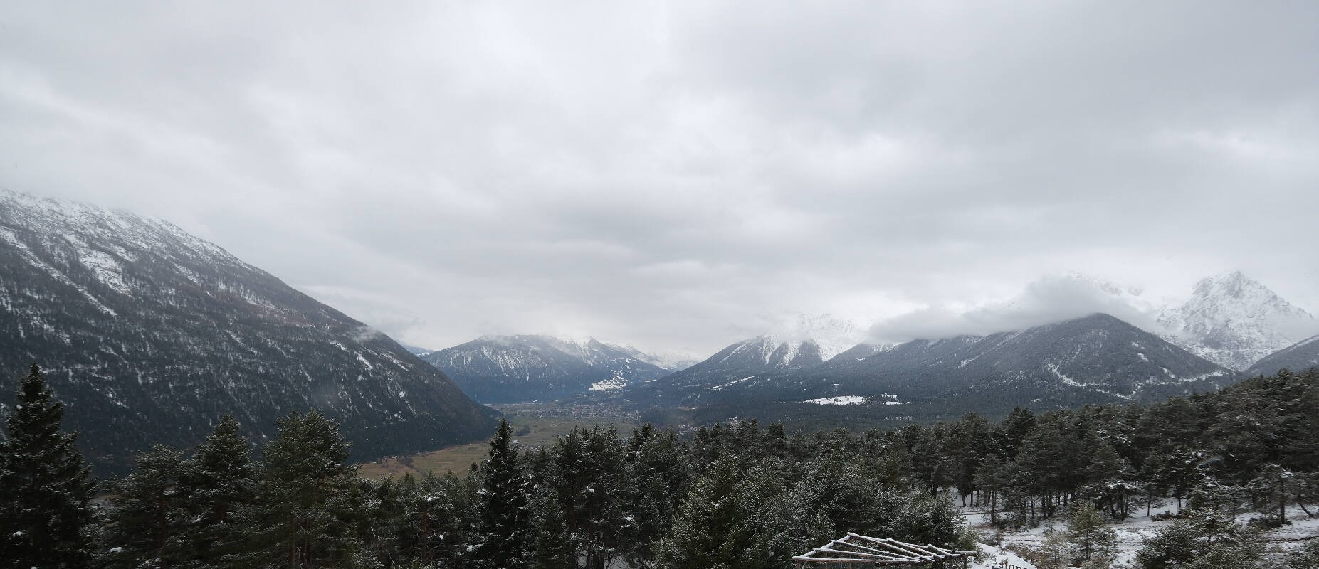 Archiv Foto Webcam Tarrenz - Blick vom Kappakreuz auf Imst