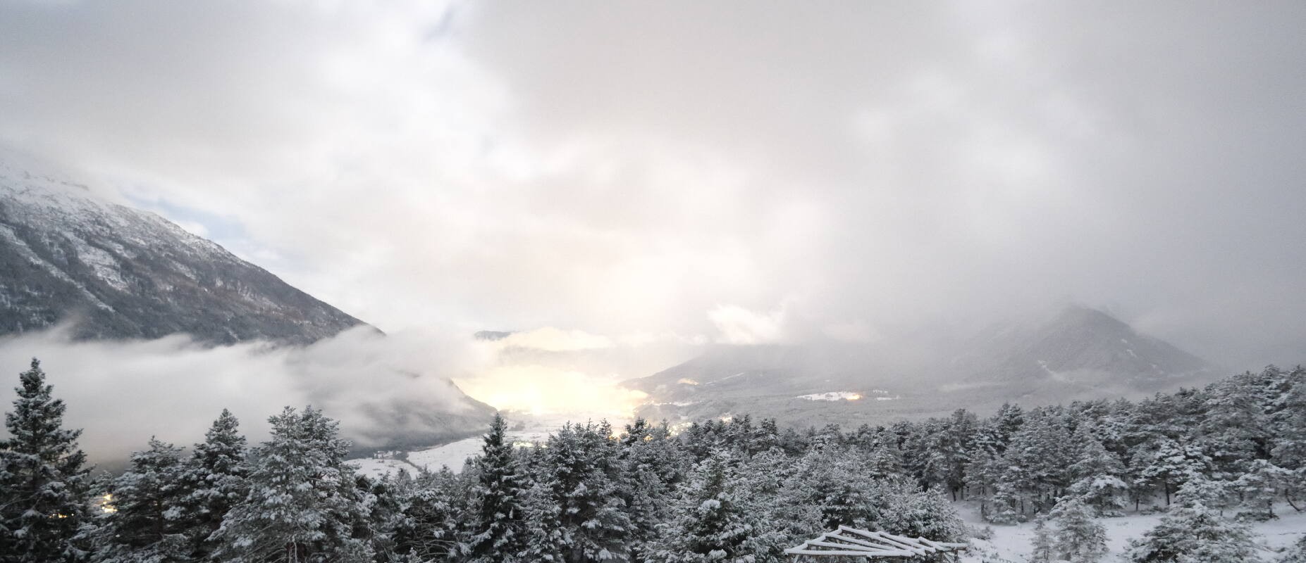 Archiv Foto Webcam Tarrenz - Blick vom Kappakreuz auf Imst