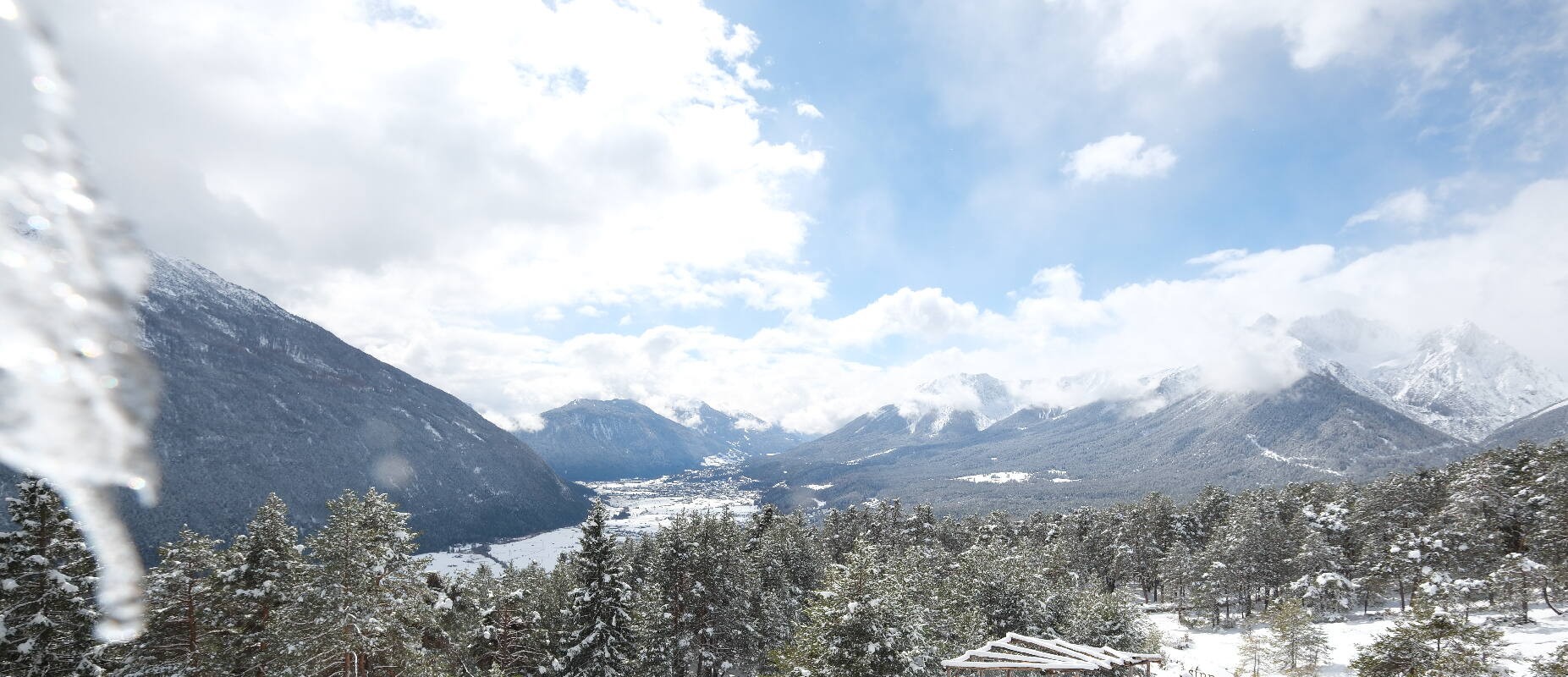 Archiv Foto Webcam Tarrenz - Blick vom Kappakreuz auf Imst