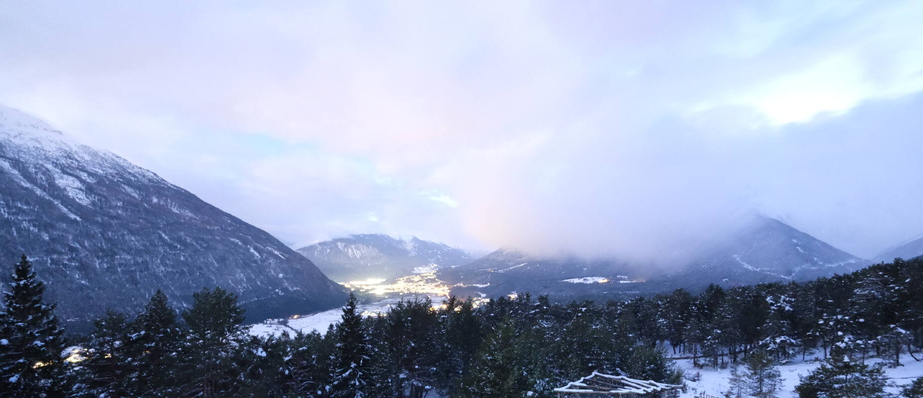 Archiv Foto Webcam Tarrenz - Blick vom Kappakreuz auf Imst