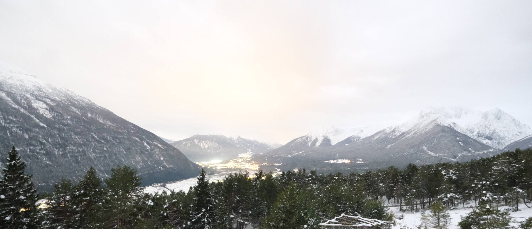 Archived image Webcam Tarrenz - View from Kappakreuz to Imst