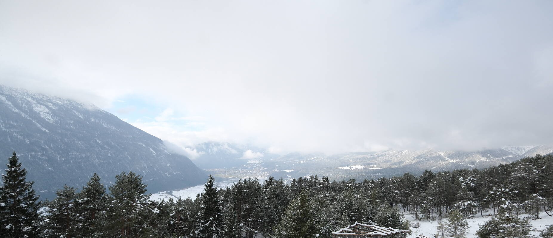 Archived image Webcam Tarrenz - View from Kappakreuz to Imst